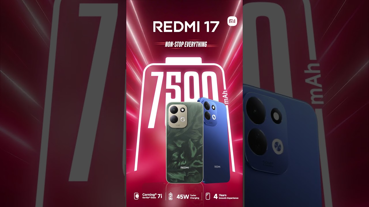 Czekanie dobiegło końca! Przedstawiamy zupełnie nowego REDMI 17