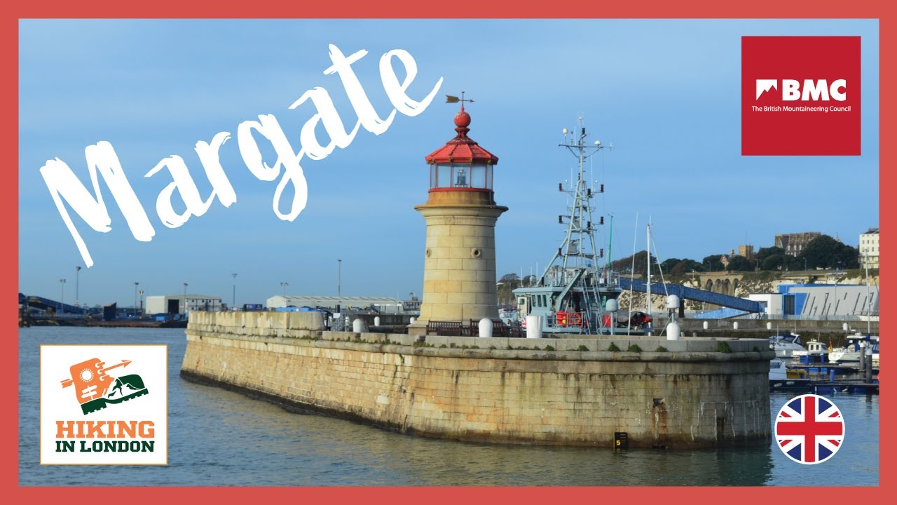 Hiking trails in Ramsgate to Margate via Broadstairs and Botany Bay