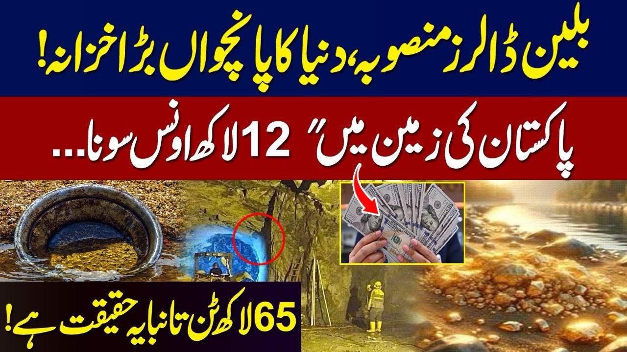 Billion Dollars Project || World 5th Largest Gold Mines In Pakistan || Know Your Past