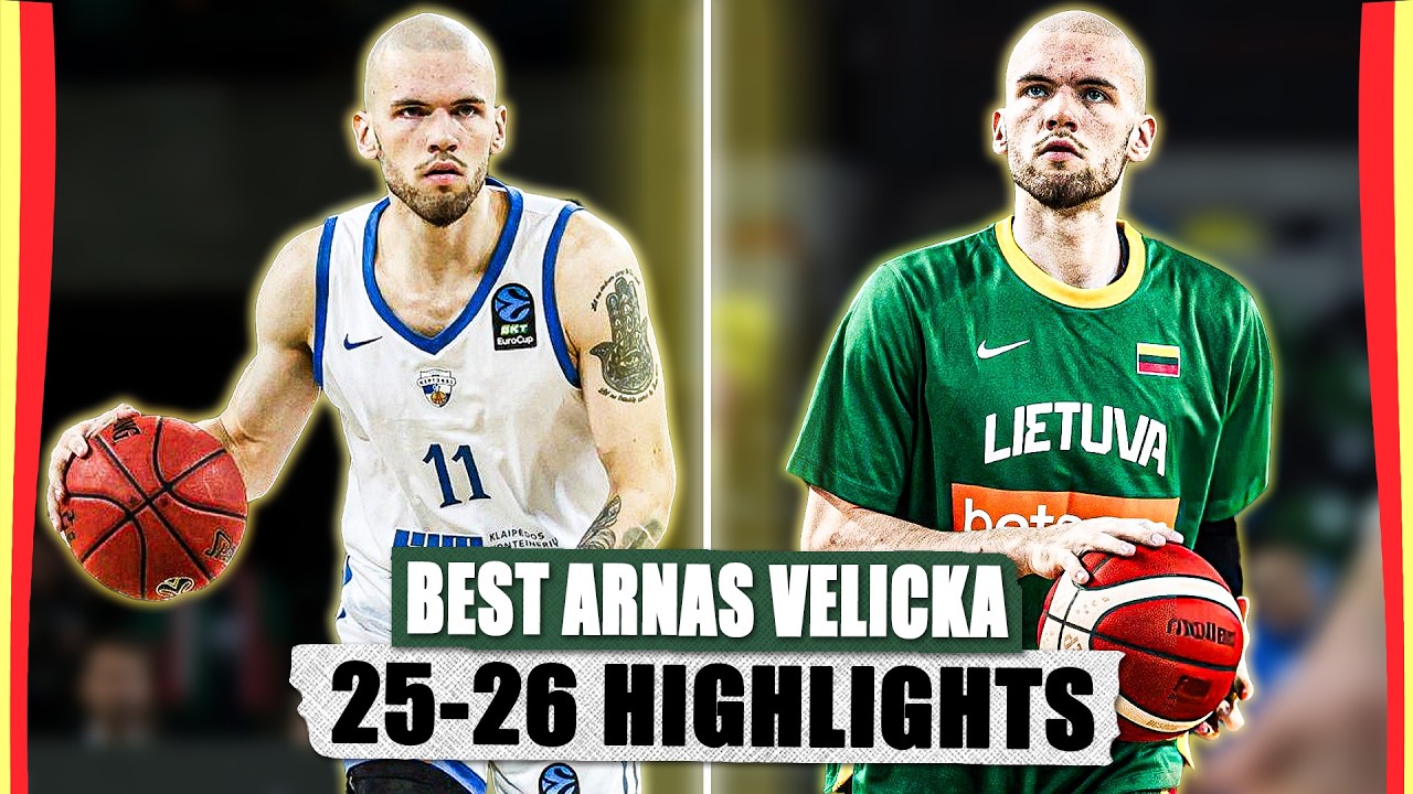 Arnas Velicka is a TRUE Point Guard! 🧠 2025-26 Highlights