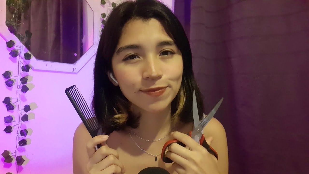 ASMR peluquería 💈| Te corto TU PELITO ⋆˙⟡