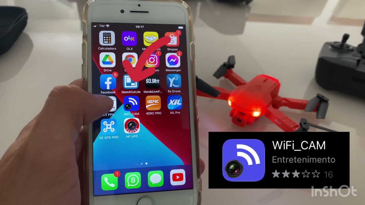 Mini Drone K9 Pro - unboxing, como conectar e primeiros passos para voar! Detalhado e direto!