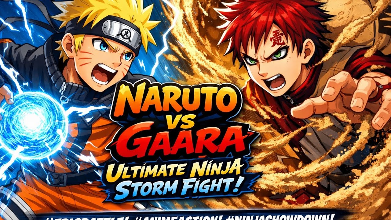 Naruto vs Gaara 😱 FULL POWER Battle | Ultimate Ninja Storm Legendary Fight!