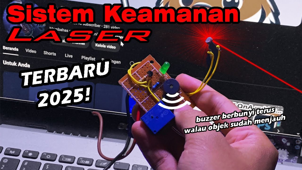 CARA MEMBUAT SENSOR LASER ANTI MALING