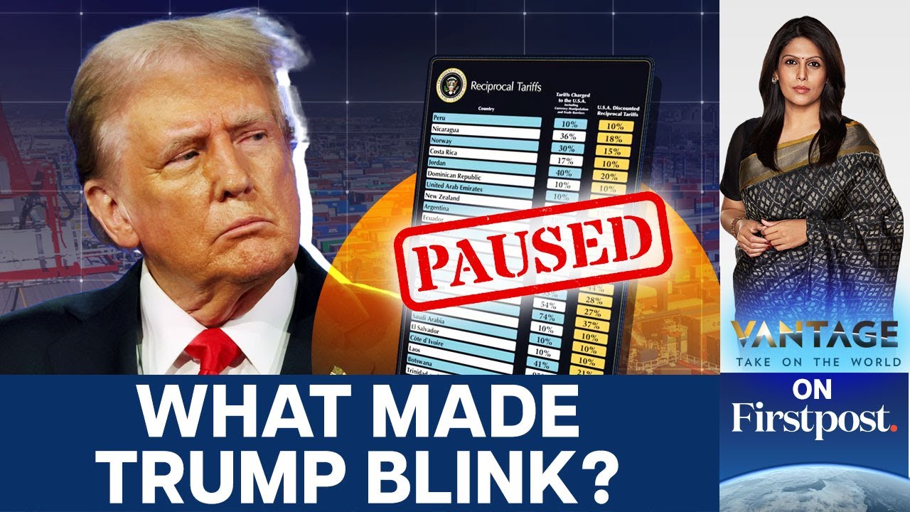 The Real Reason Behind Trump’s 90-Day Tariff Pause | Vantage with Palki Sharma | N18G