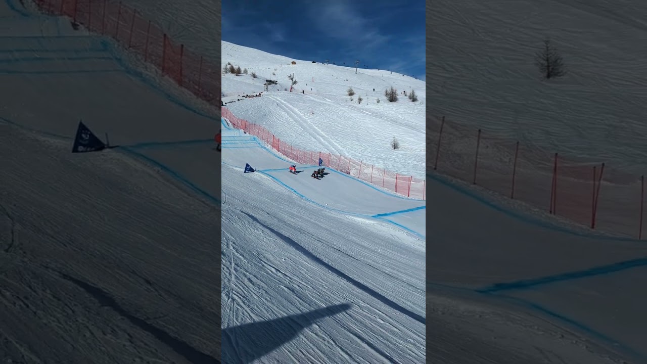 Boardercross de Puy Saint Vincent 28 janvier 2024