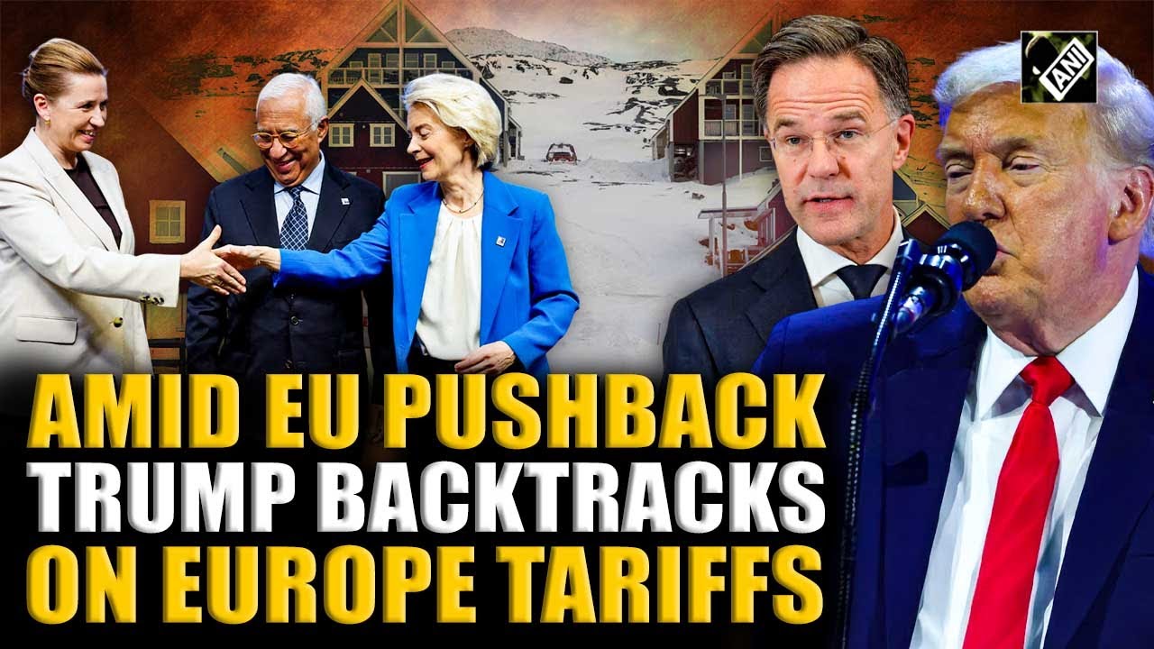 US president says ‘framework’ reached for Greenland deal, won’t impose tariffs on Europe