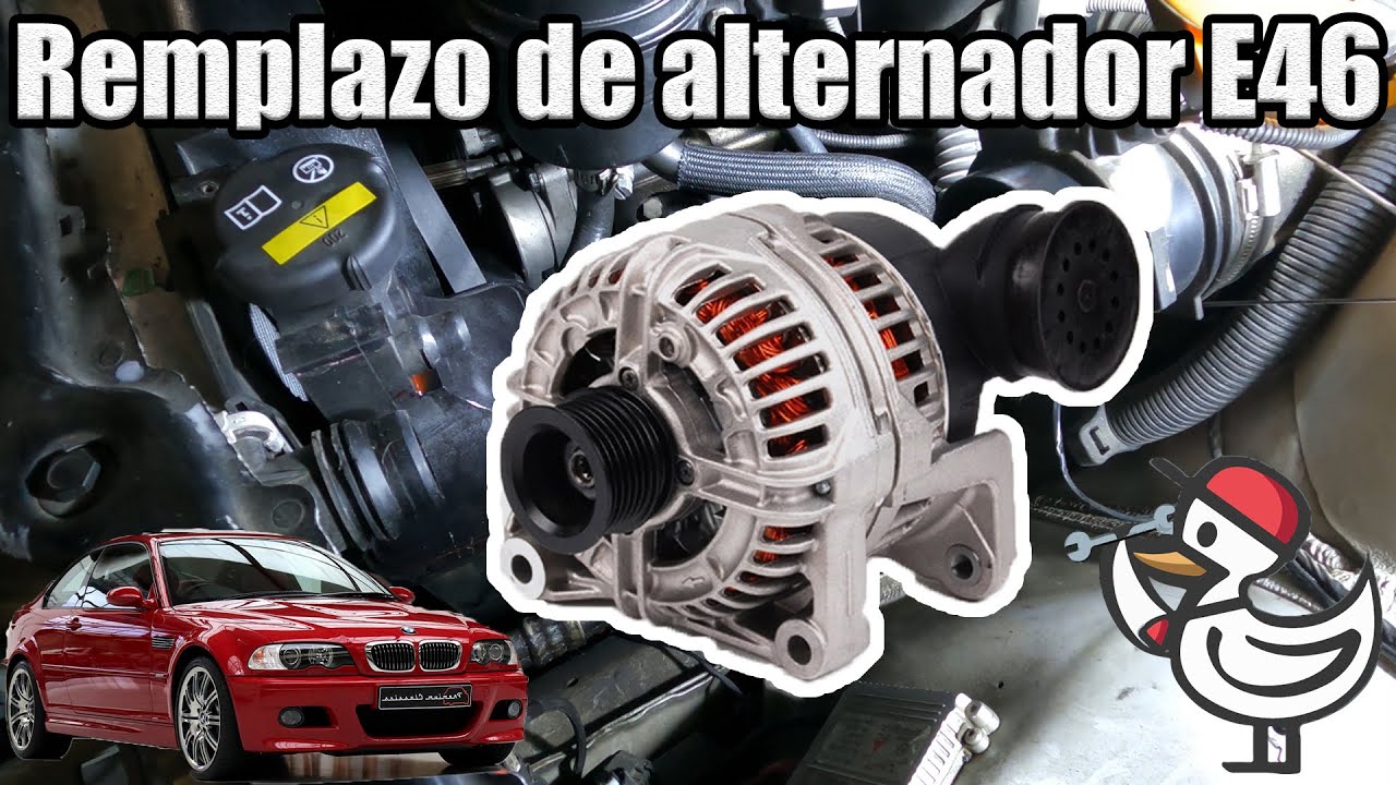 ¿Cómo cambiar un alternador? BMW E46