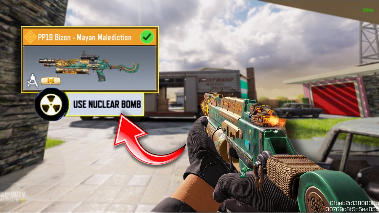 САМЫЙ БЫСТРЫЙ В МИРЕ ЯДЕРНЫЙ УДАР PP19 BIZON В COD MOBILE (1:16 мин)