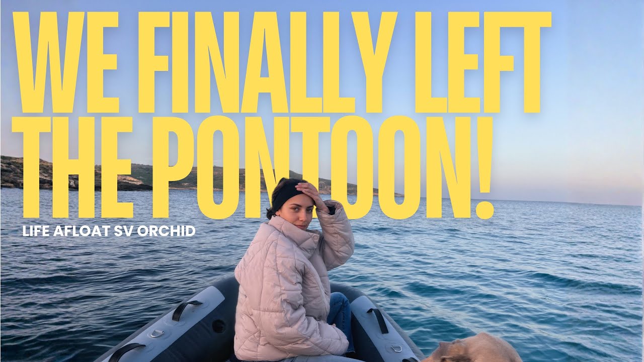 We Finally Left the Pontoon!!
