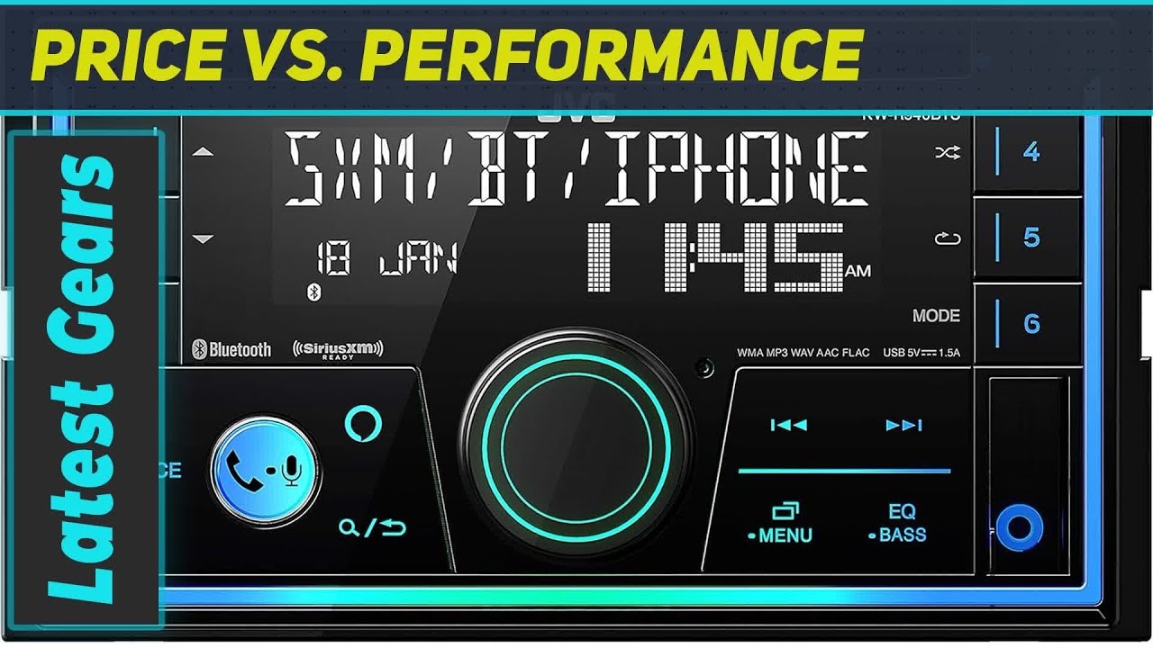JVC KW-R940BTS Bluetooth Car Stereo Receiver: Unleash Your Driving Playlist!