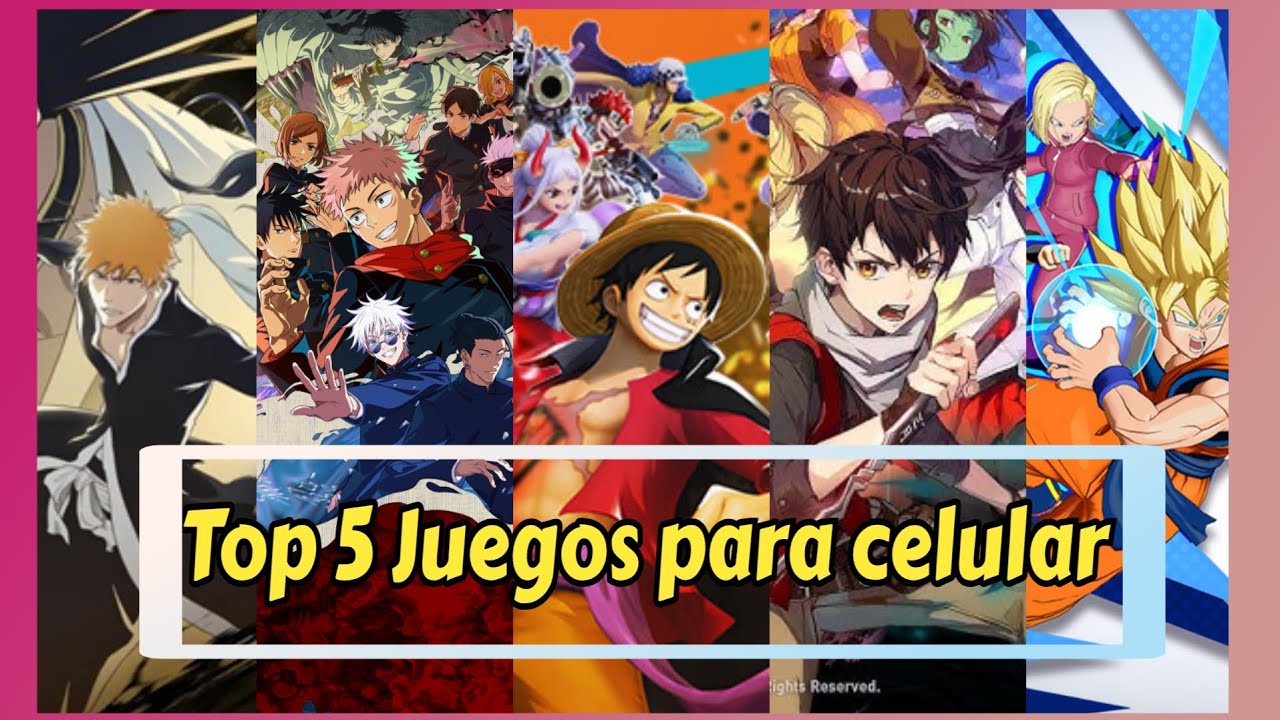 Top 5 Juegos de Anime para tu Celular en este 2026 