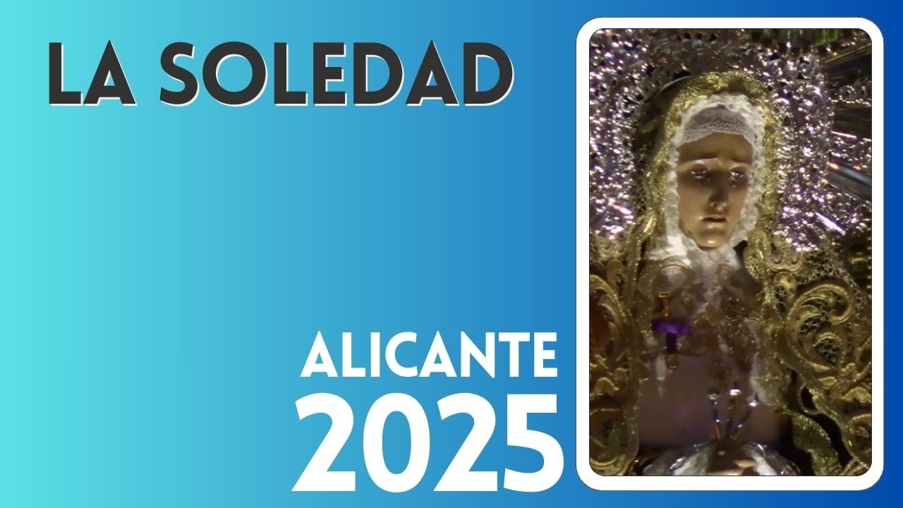 La Soledad. Alicante 2025. Viernes Santo.