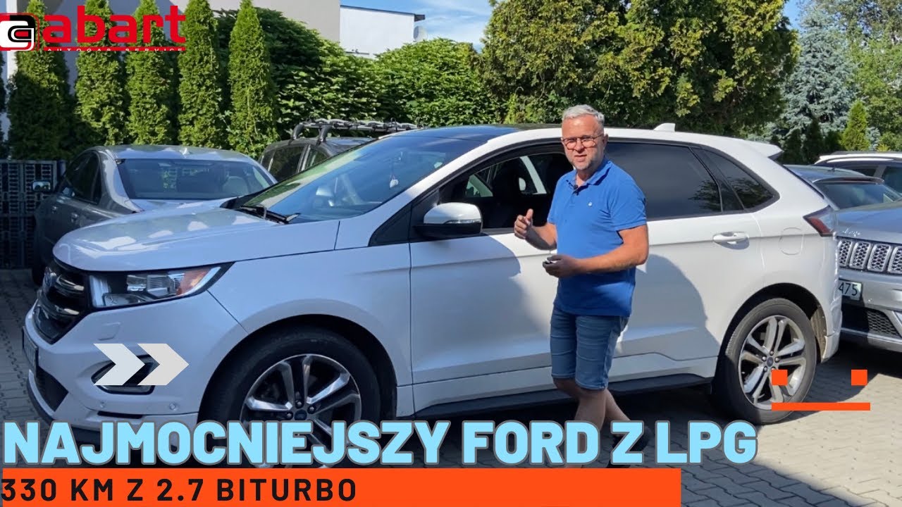 Ford Edge 2.7 Biturbo oszczędny po montażu instalacji gazowej w @AbartAutoGazSerwis