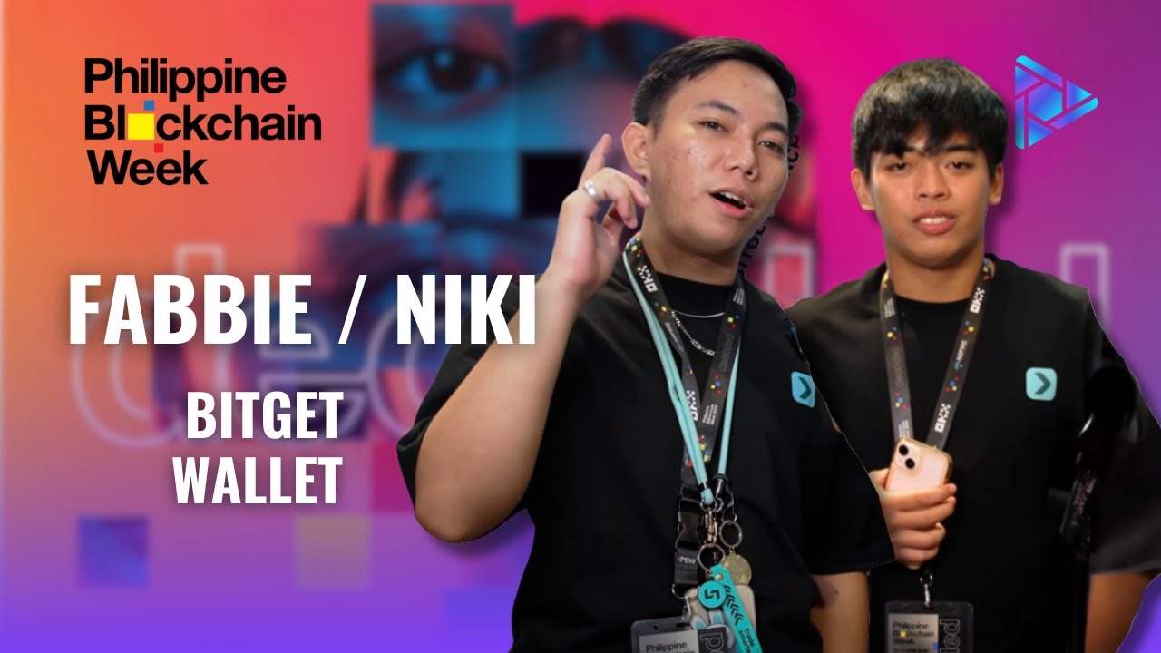 Fabbie & Niki of BITGET | PHILIPPINE BLOCKCHAIN WEEK 2025