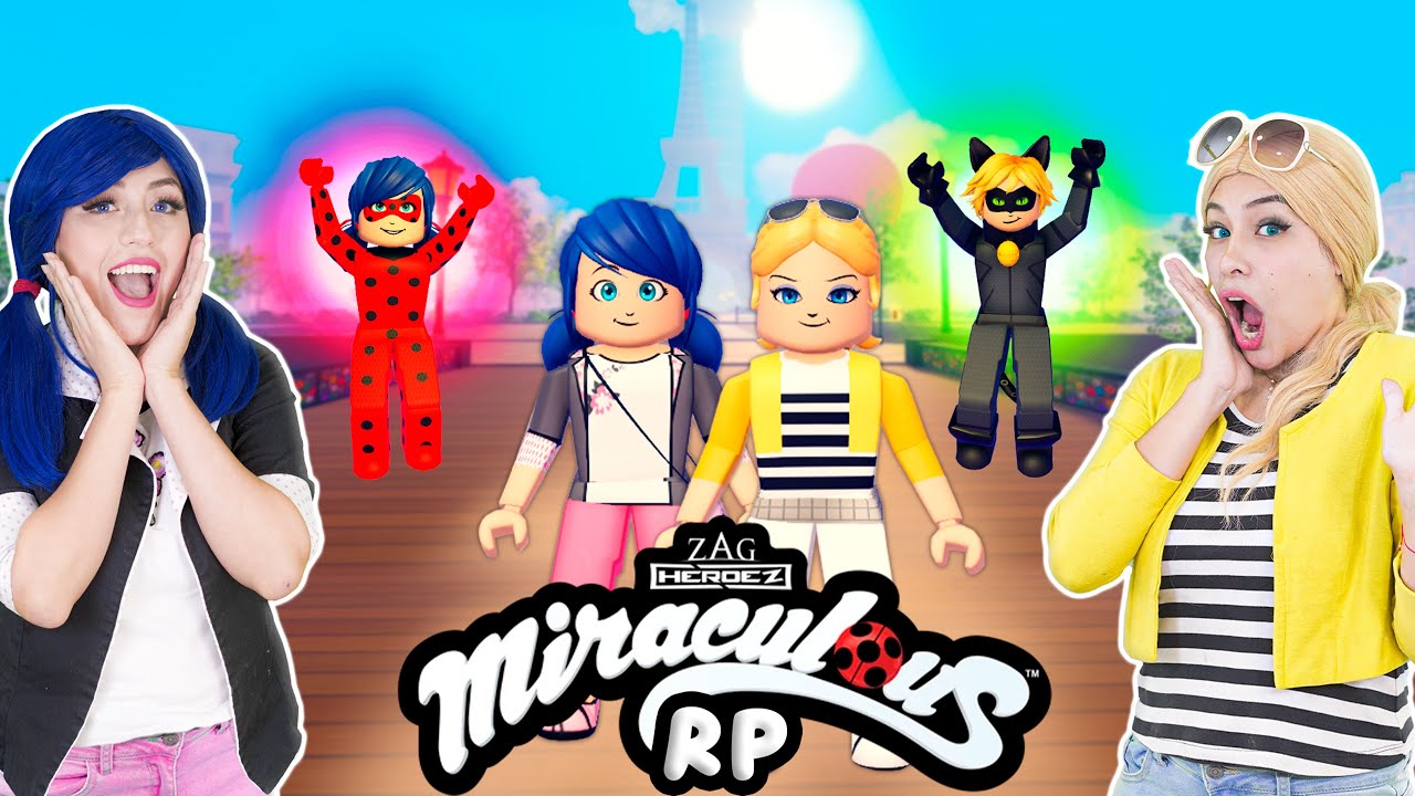Jugamos Miraculous RP en Roblox 🐞 😱 | ROBLOX