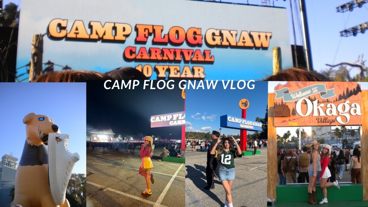 LA/ camp flog gnaw vlog 🏕️