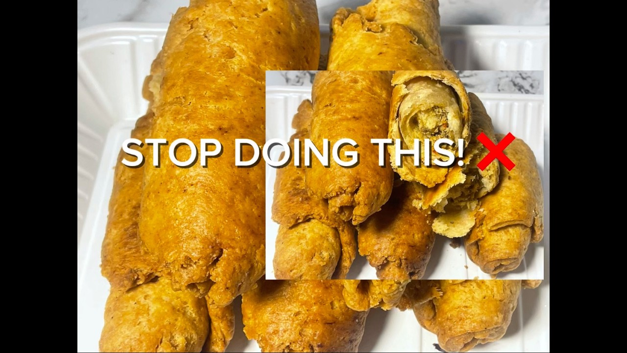 HOW TO MAKE NIGERIAN FISH ROLL (STOP RUINING YOUR FISHROLL )
