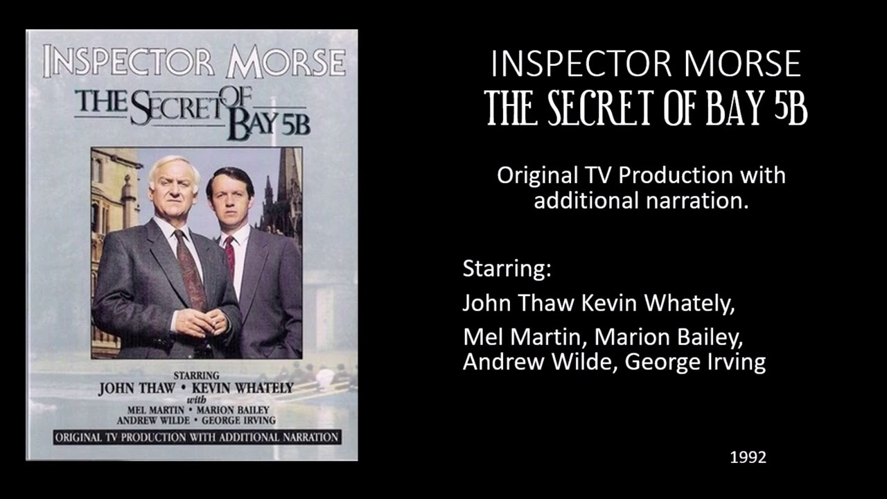 Inspector Morse - The Secret of Bay 5B - Original TV Adaptation Audiobook (without title music)