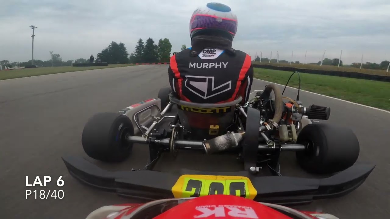 Ontario Interclub Challenge Race 3 Final 2024 | Briggs LO206 Senior #332 | Hamilton Karting