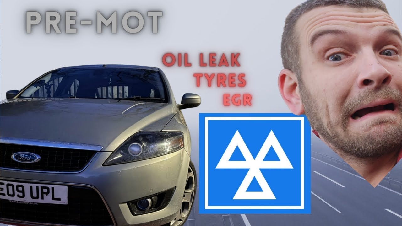 Checking Oil Leak before MOT!