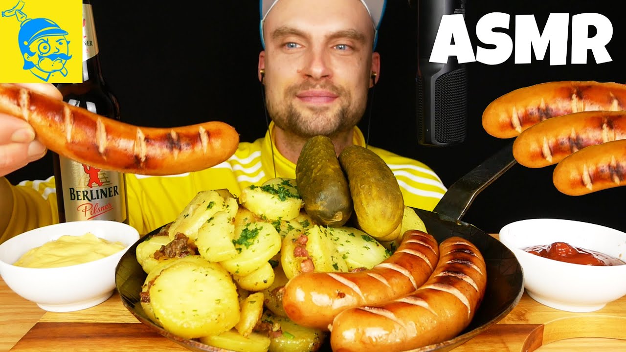 ACMP Я ем немецкие сосиски 🇩🇪 (русские субтитры) - GFASMR