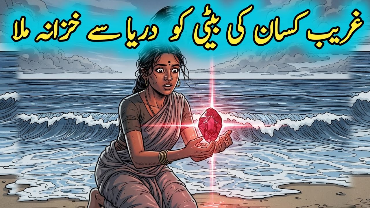 Emotional Story of a Poor Farmer’s Daughter, a Prince Fisherman & a Mysterious Fish || Urdu Kahani