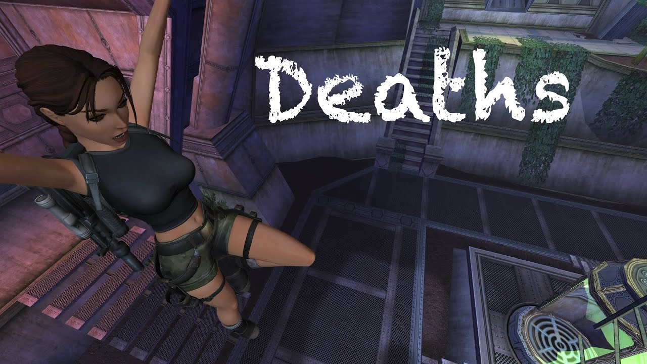 Tomb Raider The angel of darkness Remastered fails deaths PS5 Gameplay
