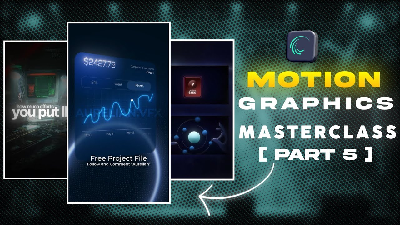 Motion GRAPHICS Editing in Mobile Like pc [ Part 5 ]