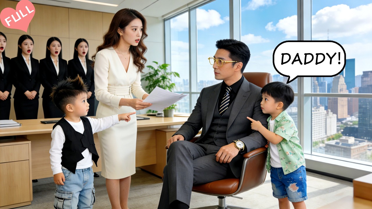 Single Mom Took Twins to Job Interview, Little They Shocked Everyone: &lsquo;Mr. CEO, Be My Daddy?