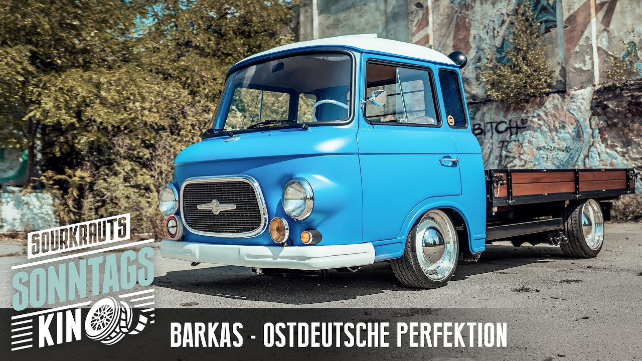 Urster DDR Barkas B1000 Pritschenwagen mit Melkus Motor uff Weltniveau