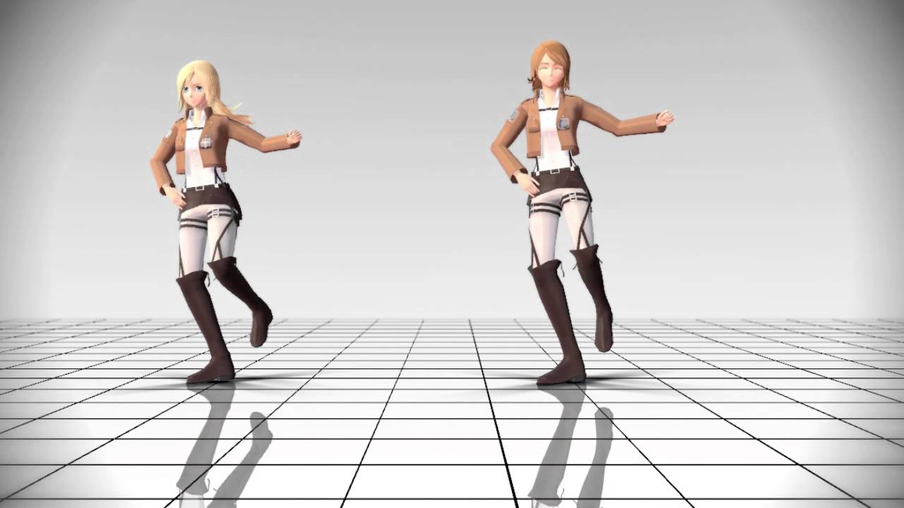 【MMD Snk】 Christa & Petra-Timber