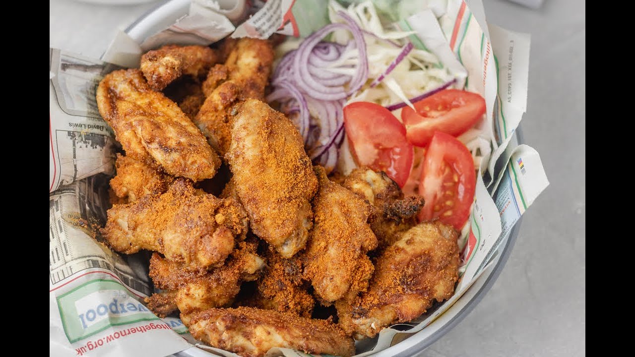 Nigerian  Chicken Wings Suya
