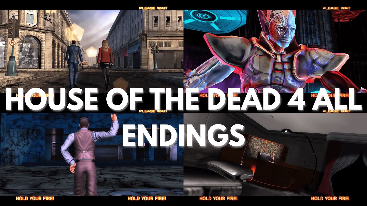 The House of the Dead 4 & Special All Endings [PS3] [60FPS]