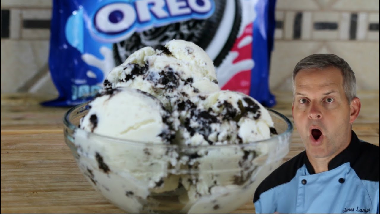 Homemade Oreo Ice Cream | Ice Cream Recipes Series