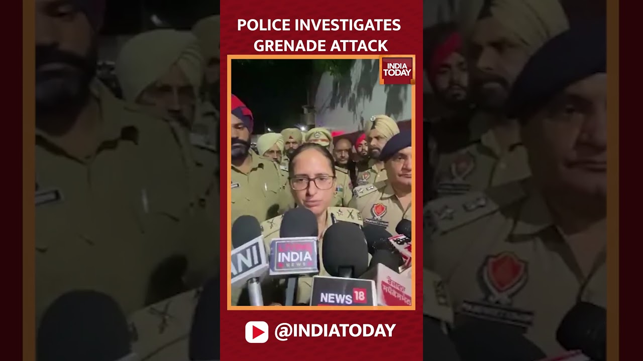 Police Investigates Grenade Attack At BJP Leader's Home In Jalandhar | #punjab #punjabnews #news