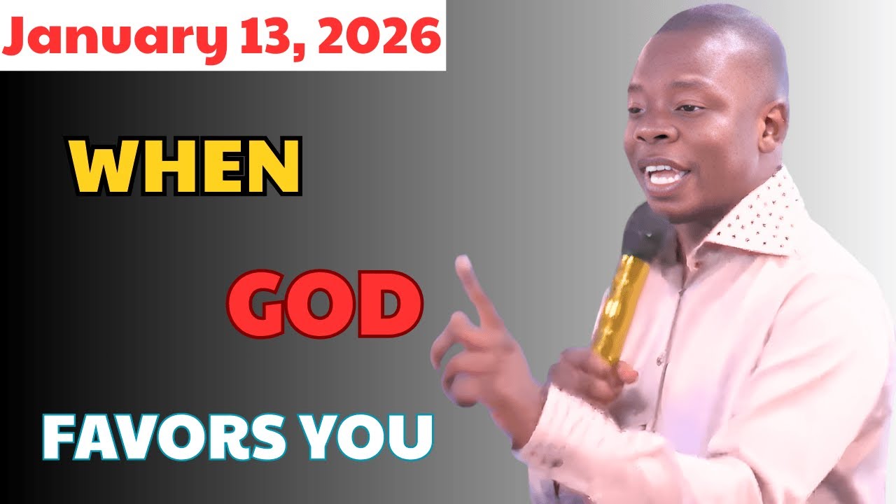 January 13 - WHEN GOD FAVORS YOU| Prophet Shepherd Bushiri