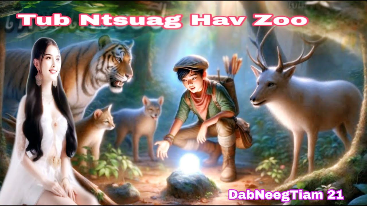 nkauj hma dawb thiab nraug hav zoov ( QUB DAB NEEG )