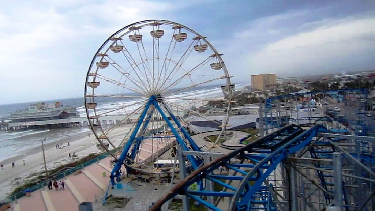 Sand Blaster front seat on-ride HD POV Daytona Beach