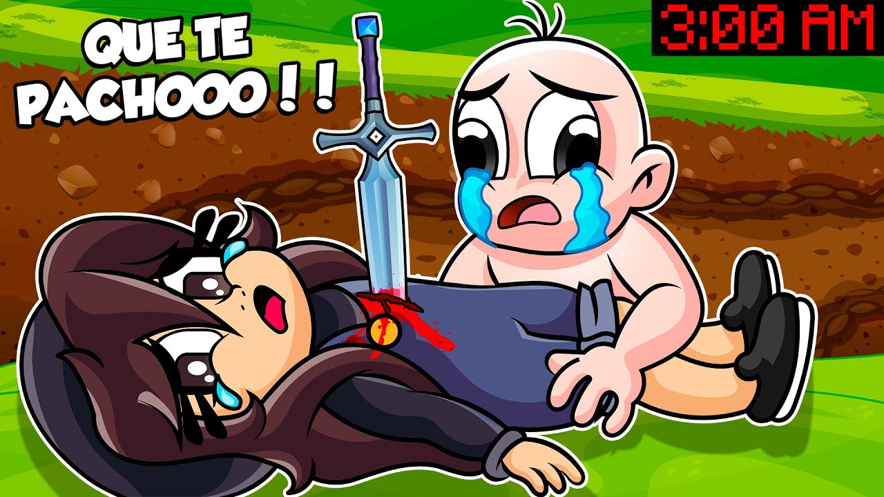 ¿QUE LE PASO A BEBE NOOBSI A LAS 3 AM?😱 BEBE NOOB ENCONTRO A NOOBSI HERIDA EN MINECRAFT