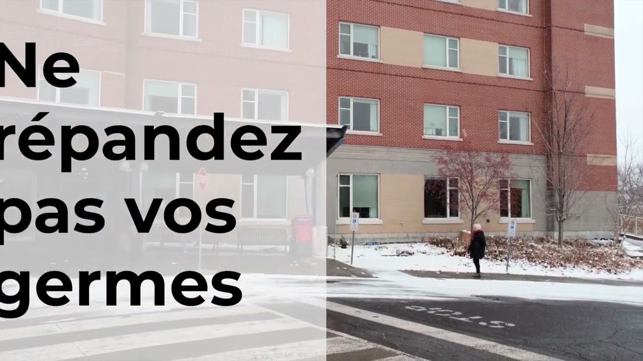 Restez &agrave; la maison lorsque vous &ecirc;tes malade