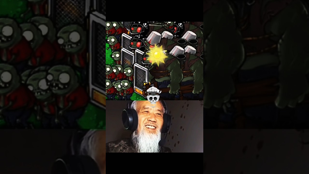 Plants Vs Zombies E-Sports Grandpa 💀🔥 #edit #plantsvszombies #esports #games