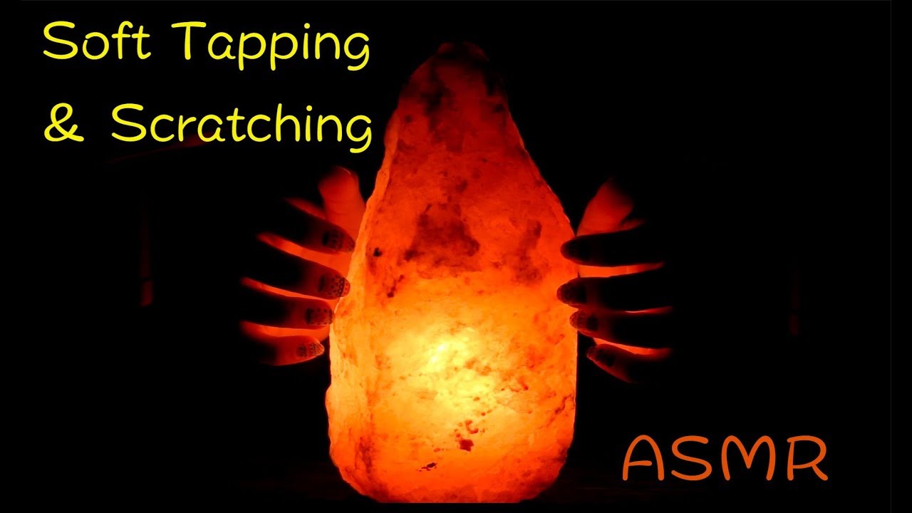 🎧ASMR Tapping & Scratching on Salt Lamp / NO TALKING🌠💤