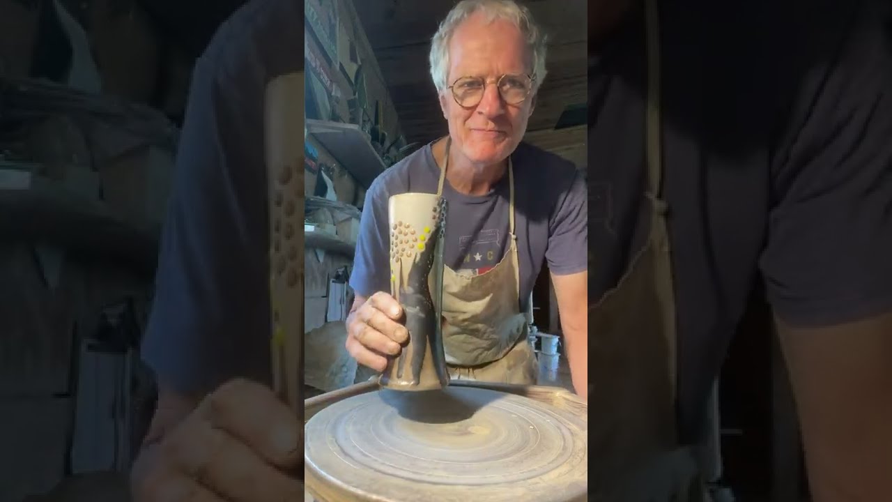 Mark Hewitt making an Iced Tea Ceremony Vessel (or Vase)