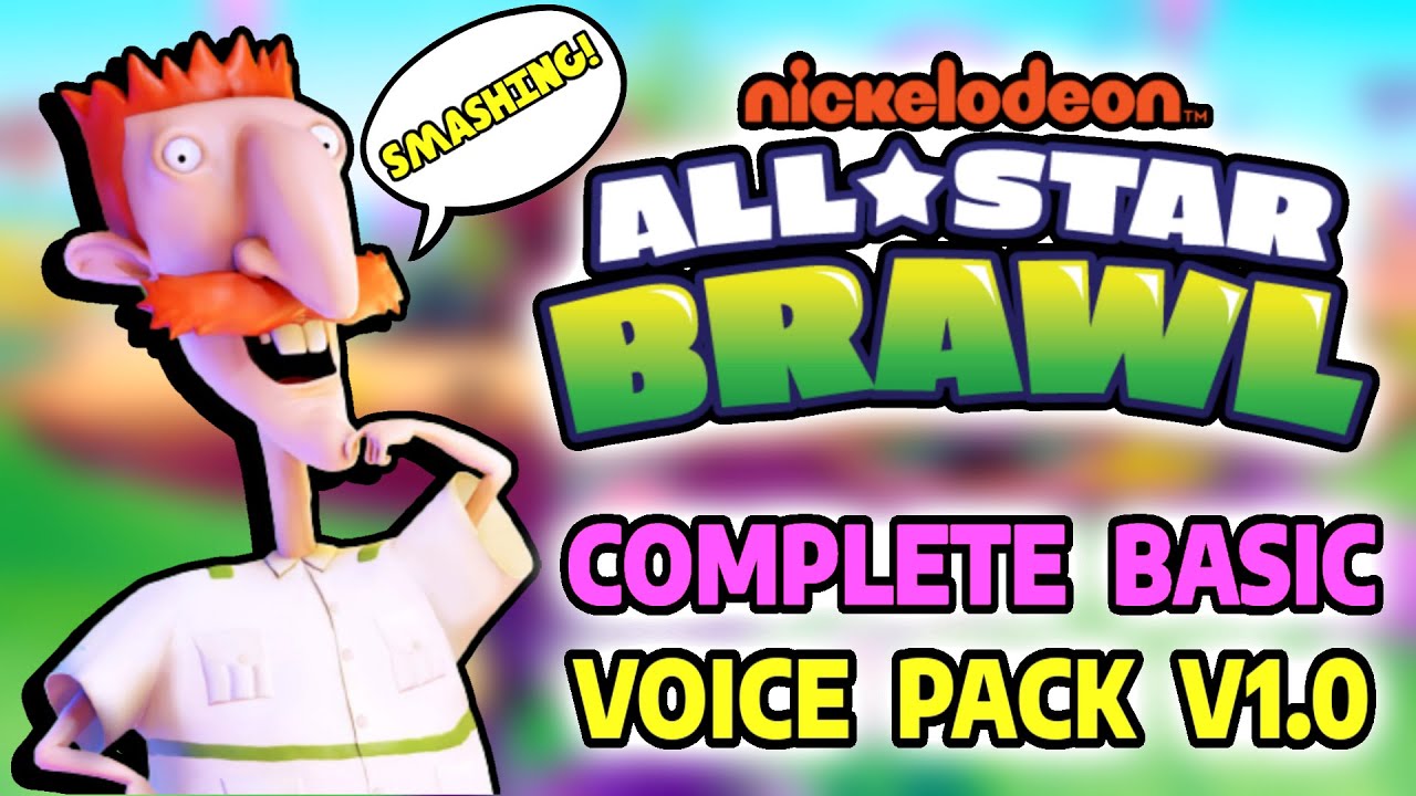 The Complete Basic Voice Pack Mod for Nickelodeon All-Star Brawl