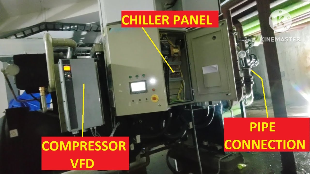 Live Commissioning of 300 TR Chiller | DAIKIN 2 Circuit screw chiller