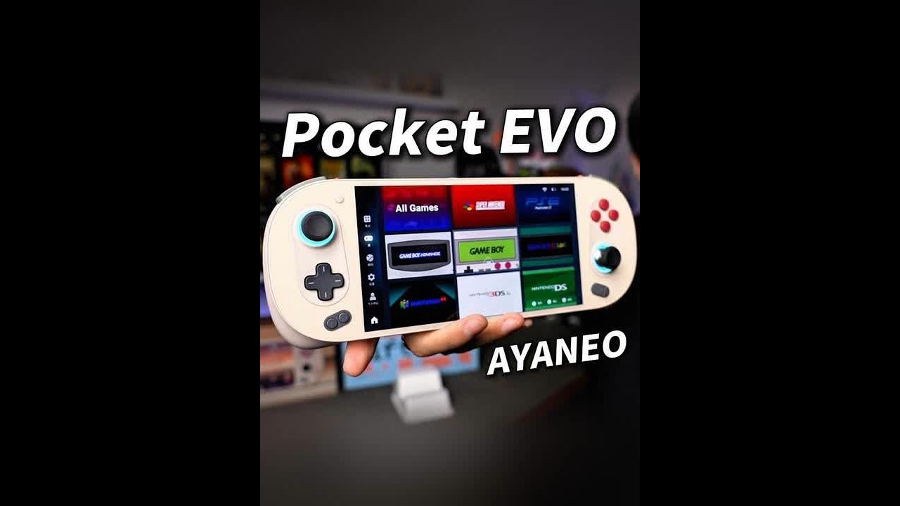 串流神器！7英寸安卓掌机！AYANEO Pocket EVO 安卓掌机全面测评#游戏机 #安卓掌机 #开源掌机 #串流
