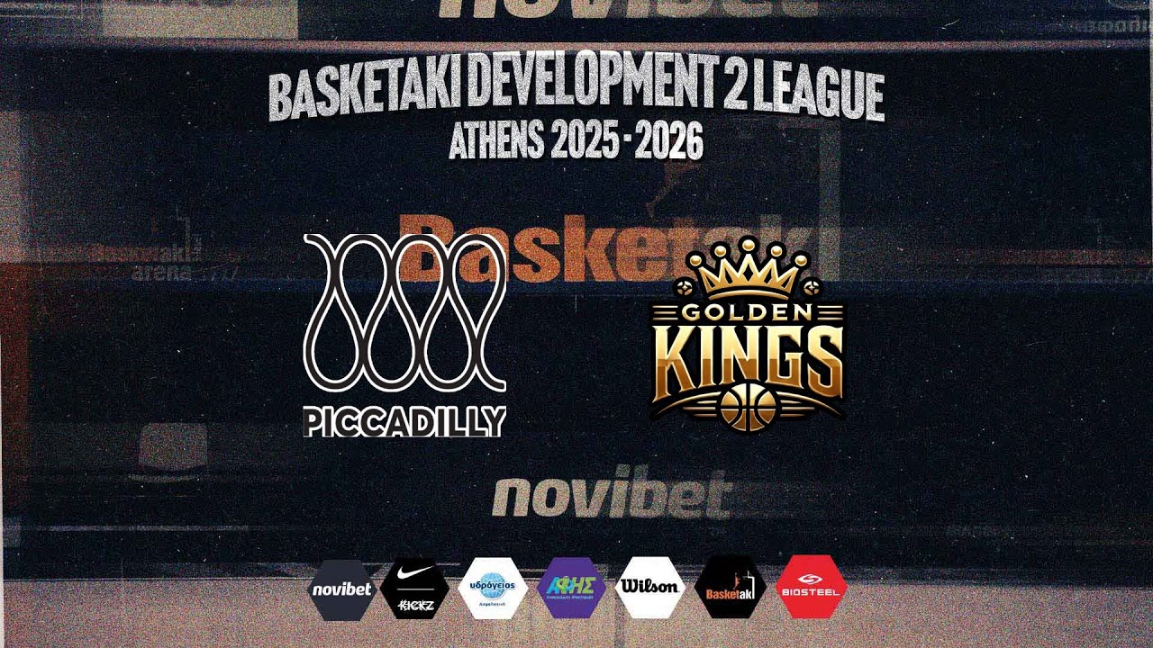 Basketaki The League - Piccadilly BC Vs Golden Kings (15/02/2026)