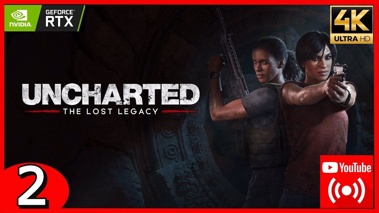 🔴LIVE - UNCHARTED 4 -  EL LEGADO PERDIDO HDR 2160 TODO EN ULTRA ✅