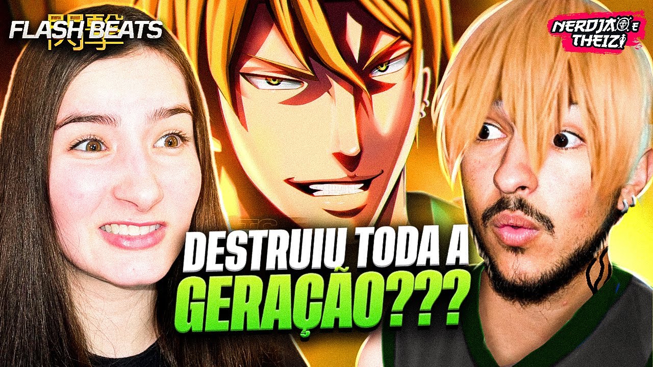 Apenas um react | Nash - O fim da geração | Flash Beats (Kuroko No Basket) | React 